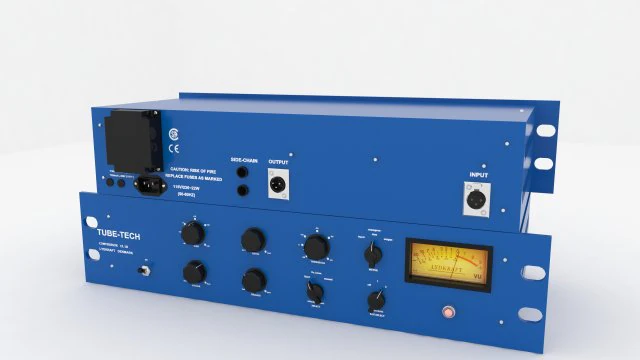 Tube-tech cl 1b compressor 3D Model .c4d .max .obj .3ds .fbx .stl .blend