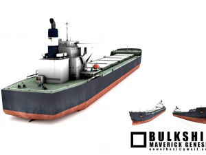 g&ecirc;nese maverick do navio graneleiro Modelo 3D