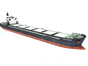 g&ecirc;nese maverick do navio graneleiro Modelo 3D