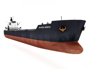 g&ecirc;nese maverick do navio graneleiro Modelo 3D