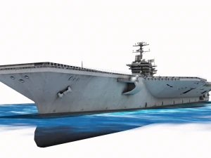 porta-avi&otilde;es uss george washington cvn-73 Modelo 3D