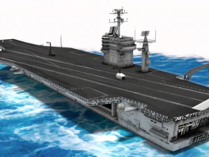 porta-avi&otilde;es uss george washington cvn-73 Modelo 3D
