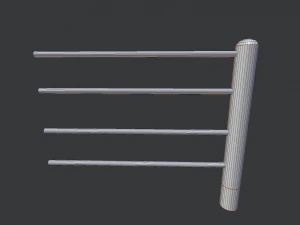 seamless road fences 3D Model