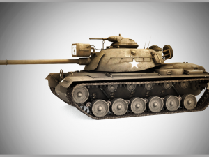 m48a3 patton Model 3D