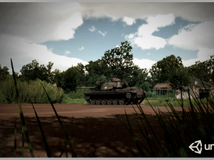 m48a3 patton Model 3D