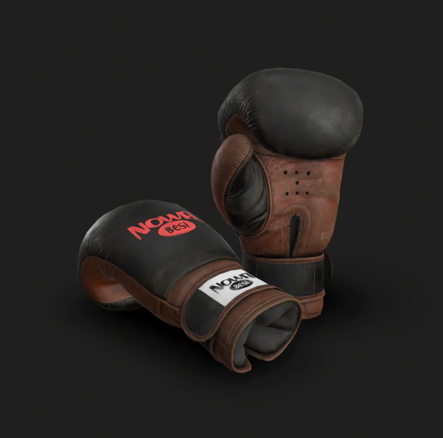 boxing glove 3D Model .c4d .max .obj .3ds .fbx .stl .blend
