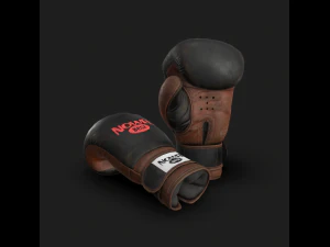 luva de boxe Modelo 3D