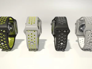 zegarek Apple Nike Plus Model 3D