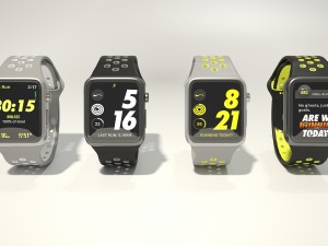 apple watch nike plus Modelo 3D