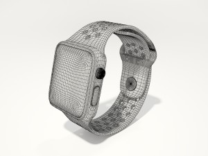 apple watch nike plus Modelo 3D