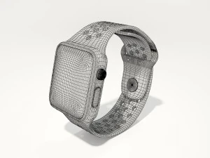 zegarek Apple Nike Plus Model 3D