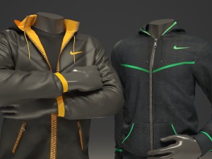 male mannequin nike pack 1 Model 3D
