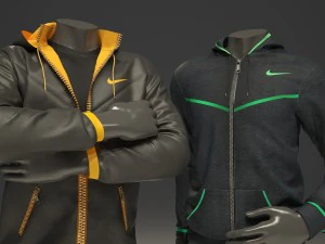 male mannequin nike pack 1 3D Model