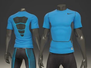male mannequin nike pack 1 3D Model
