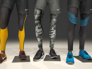 male mannequin nike pack 1 Model 3D