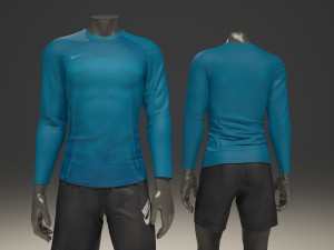 male mannequin nike pack 1 Model 3D