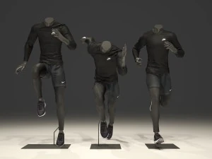 male mannequin nike pack 3 3D Model