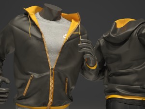 male mannequin nike pack 3 Modello 3D