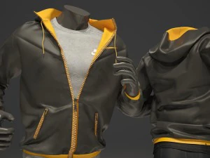 male mannequin nike pack 3 3D Model