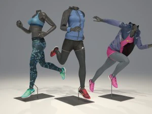 damesetalagepop nike pack 4 3D Model