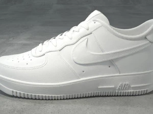 nike air force 1 low white 3D Model