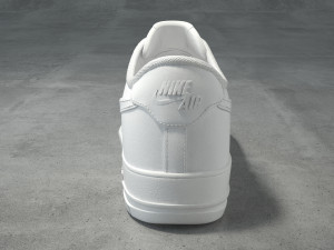 nike air force 1 low white 3D 모델