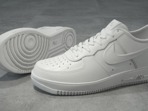 nike air force 1 low white Modele 3D in Vetements 3DExport