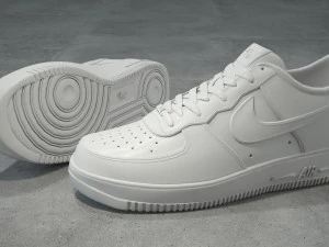 nike air force 1 low white 3D Model