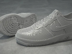 nike air force 1 low white 3D Model