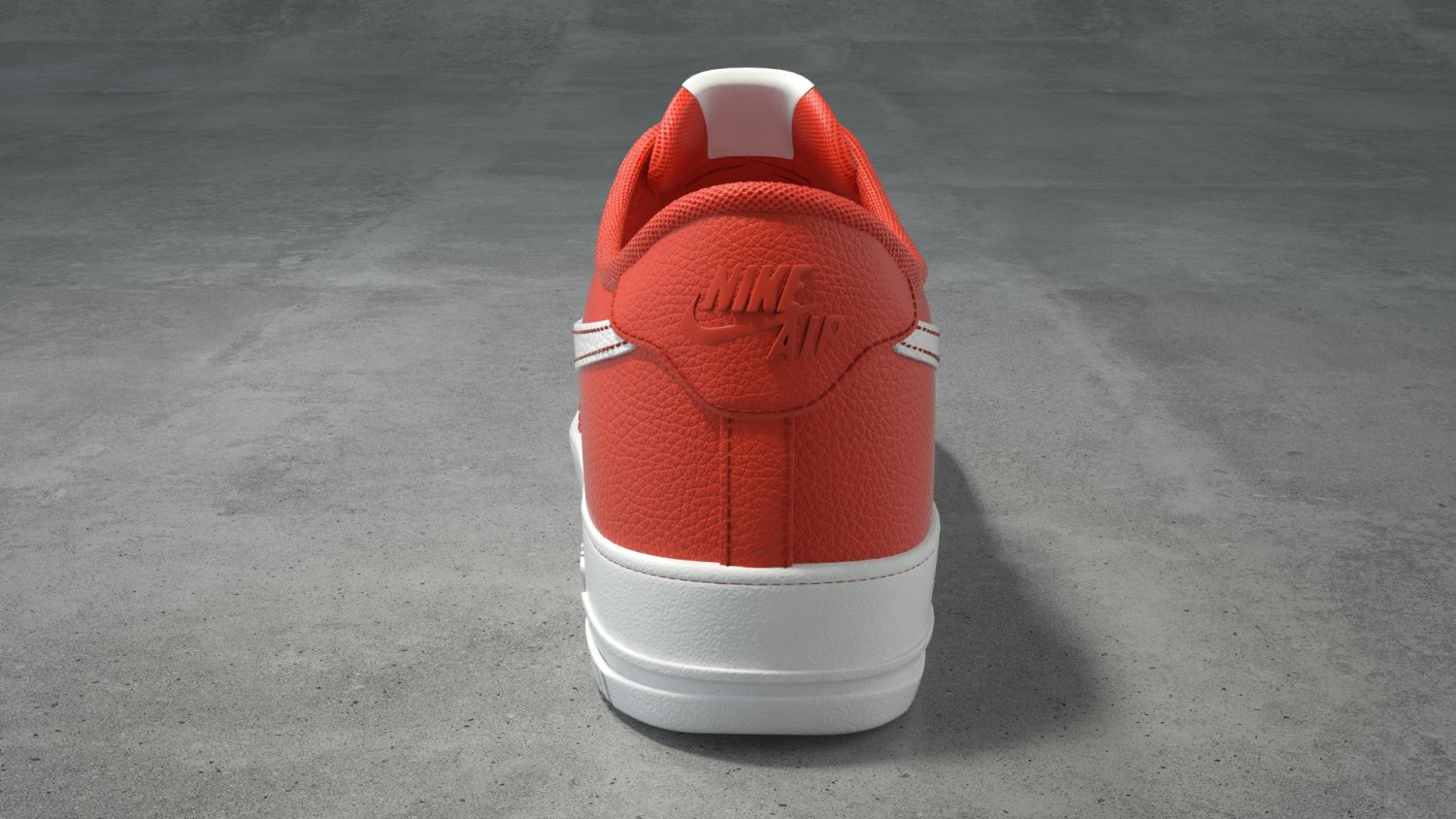 Nike air force 1 07 team orange on sale