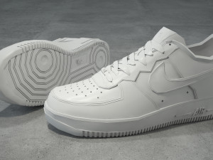 nike air force 1 low cyber green Modele 3D in Vetements 3DExport