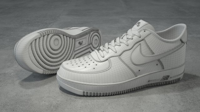 Nike af 1 hot sale 3d