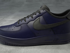 nike air force 1 low binary blue-black 3D Model