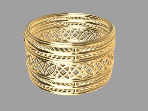 filigree ring 3D 打印模型