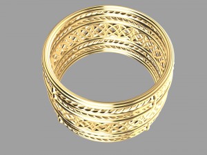 filigree ring 3D 打印模型