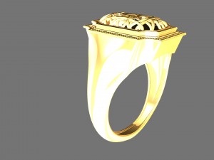 wired ring 3D 打印模型