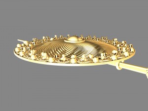 romanbrooche1 Modelo de Impressão 3D