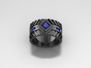 men rings 0004by 3D 打印模型