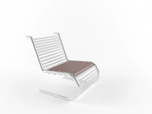 chair steel 3D Model