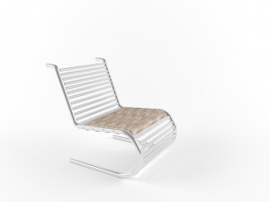 chair steel 3D Model