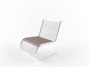 chair steel 3D Model