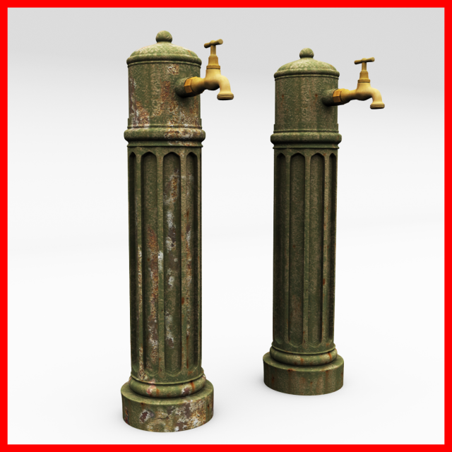 tap 3D Model .c4d .max .obj .3ds .fbx .stl .blend 