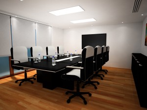 Conference room 3D Model