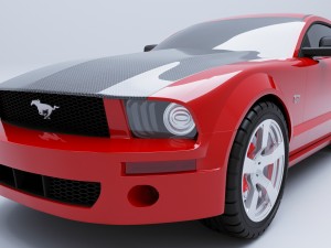 ford mustang gt Modello 3D