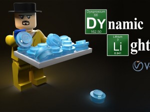Dynamic Lighting in Vray 3ds max Tutorial - Lego Heisenberg 3D Tutorials