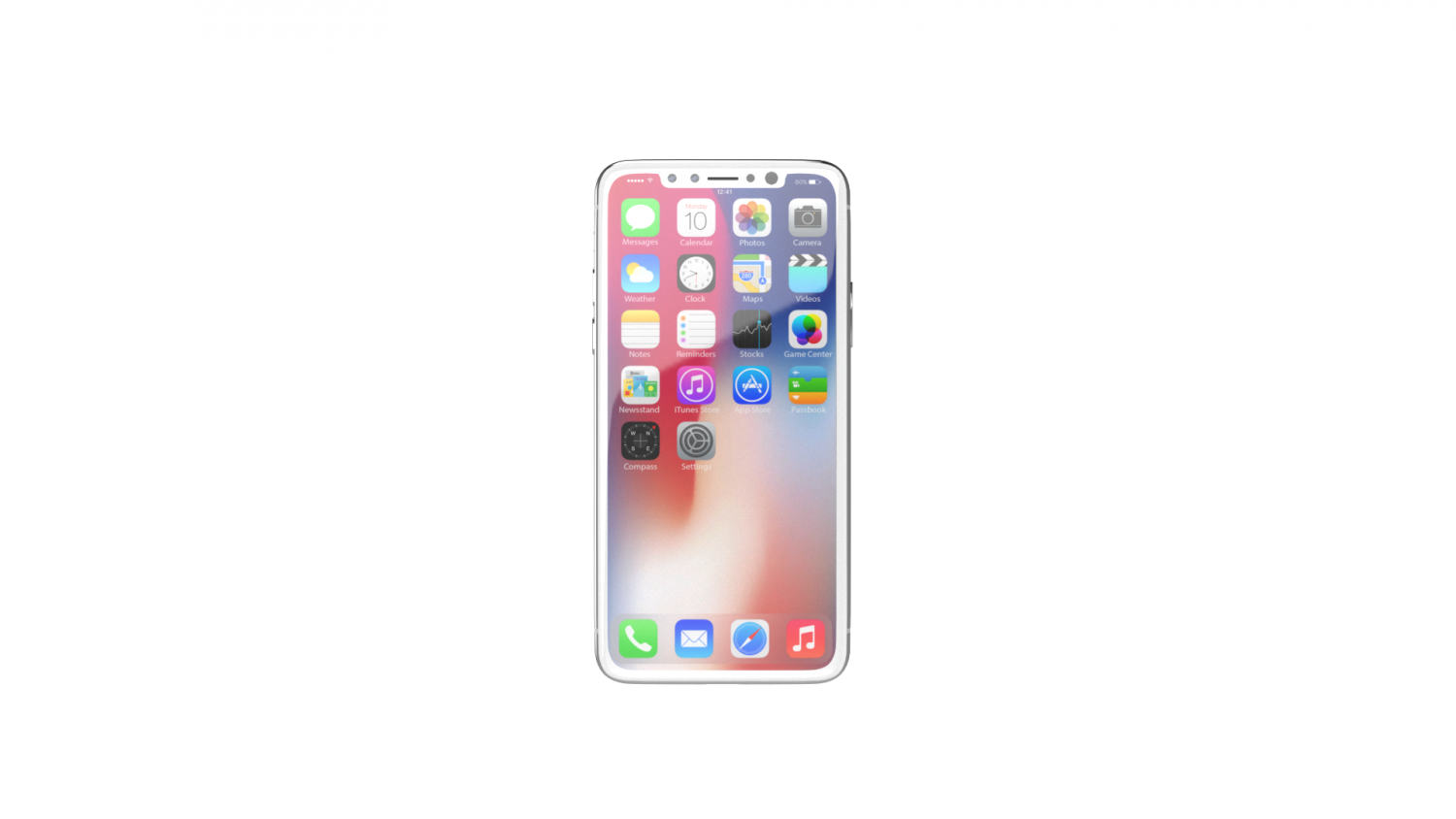 Iphone X 3d Model In Phone And Cell Phone 3dexport