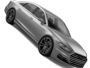 Audi A8 2019 3D Modell
