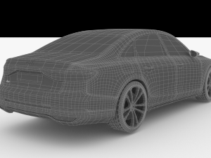 audi a8 2019 Model 3D