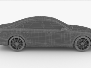audi a8 2019 Model 3D