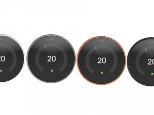 nest learning themostat Modèle 3D